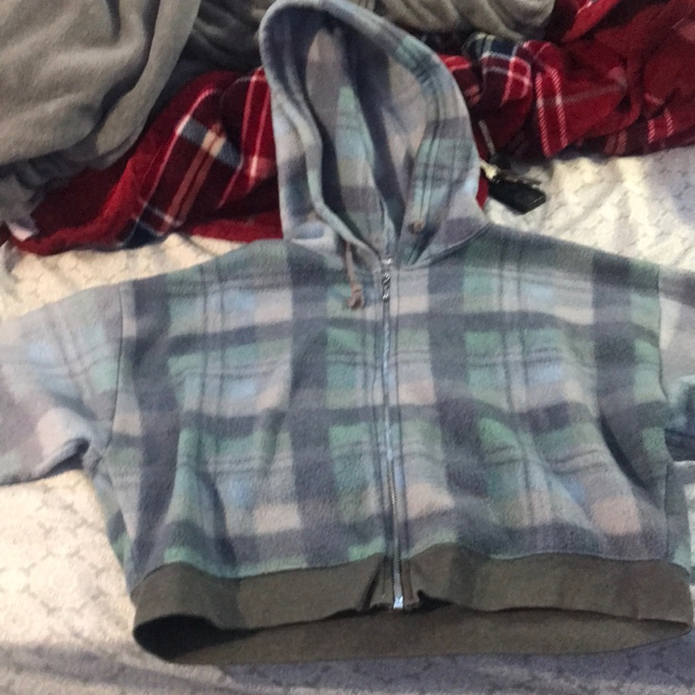 Cropped jacket no holes no stains